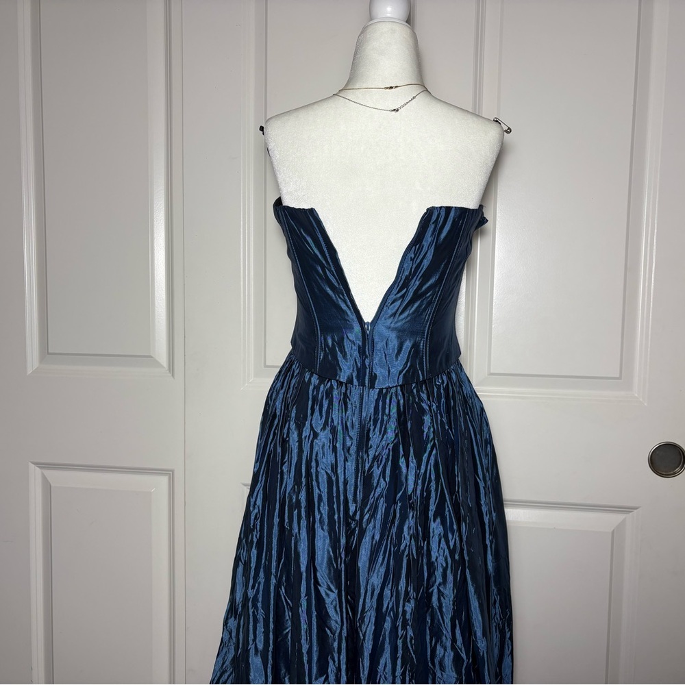 Gunne Sax Jessica McClintock Strapless Gown - Picture 4 of 6